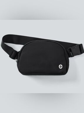 Halara Black Active Waist Bag - Hands-Free Crossbody Pouch